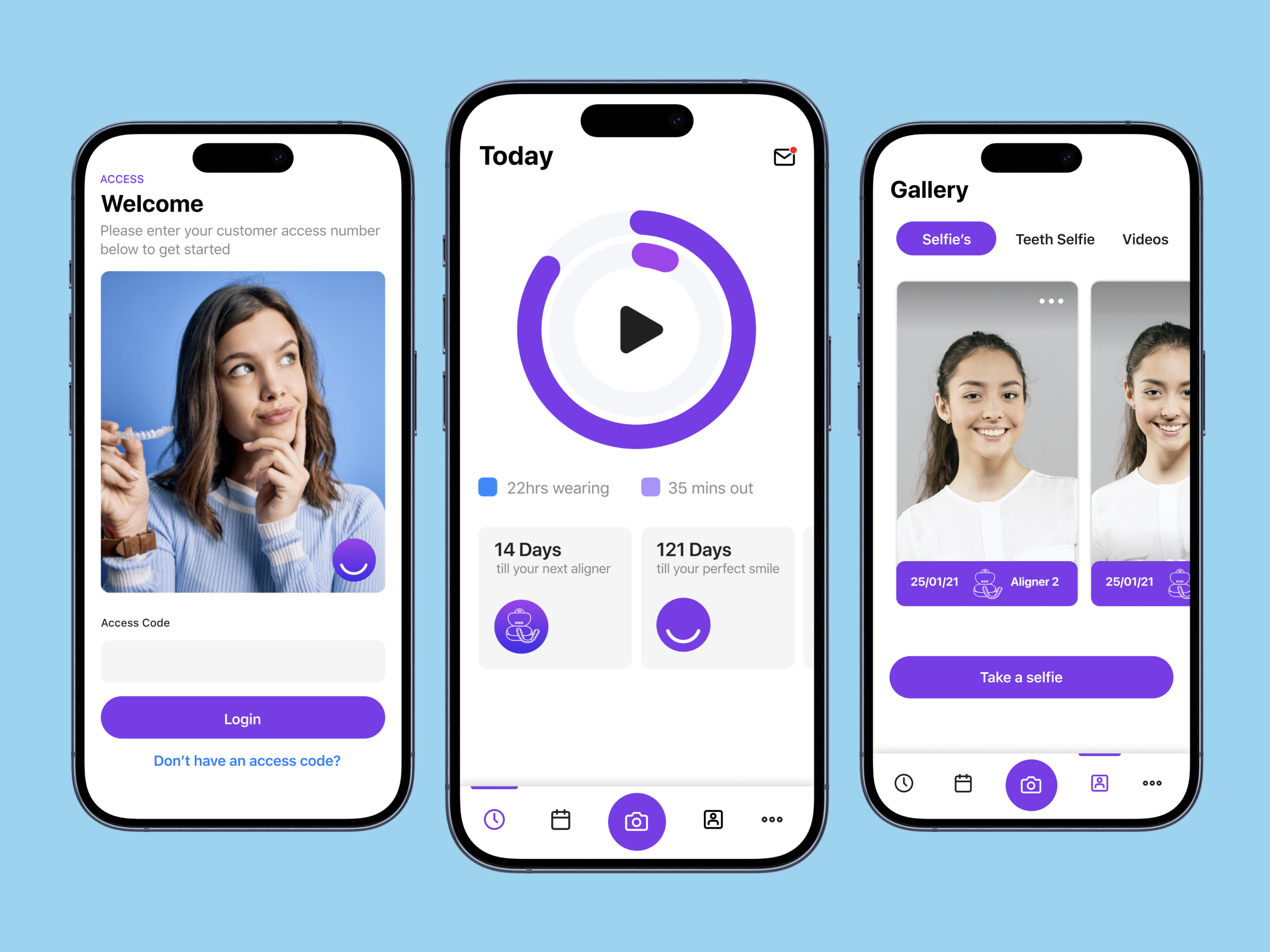Aligner Smile Tracker