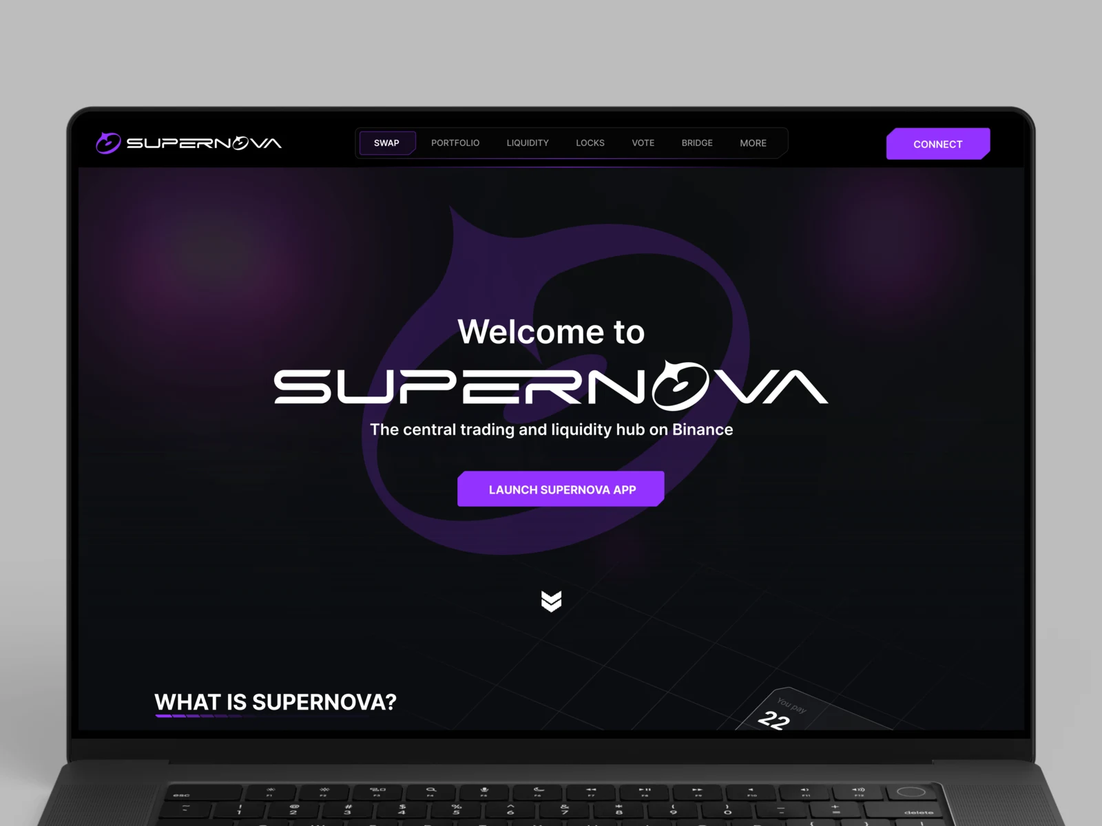 Supernova DEX product design